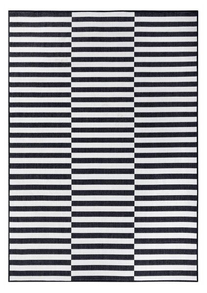 Черно-бял килим за открито и закрито 80x150 cm Viela – Hanse Home