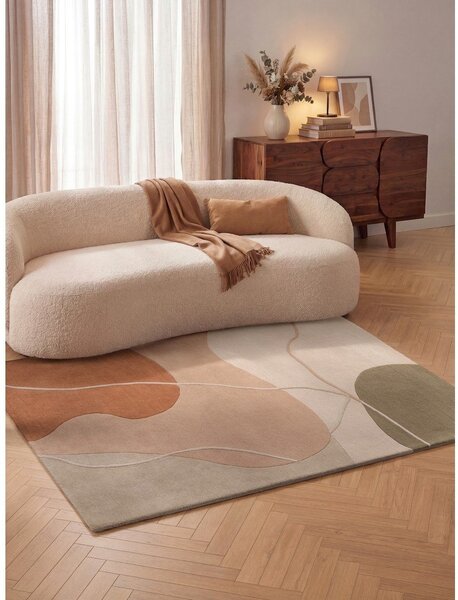Сиво-розов вълнен килим 120x170 cm Arteo – Villeroy&Boch