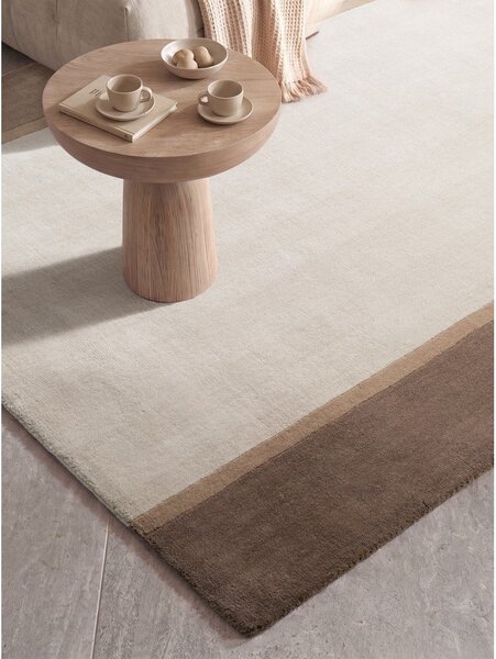 Кафяв/кремав вълнен килим 120x170 cm Rowan – Villeroy&Boch