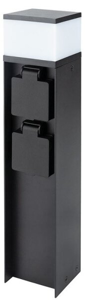 Solight PG13B - Външна лампа с 2 контакта 1xG9/11W/230V IP44