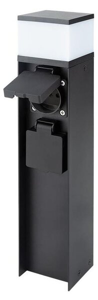 Solight PG13B - Външна лампа с 2 контакта 1xG9/11W/230V IP44