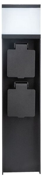 Solight PG13B - Външна лампа с 2 контакта 1xG9/11W/230V IP44