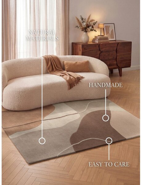 Кафяв вълнен килим 120x170 cm Muse – Villeroy&Boch