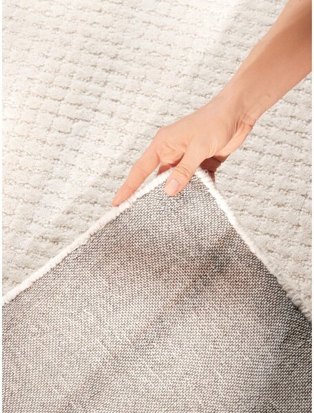 Кремава вълнена пътека 80x250 cm Eloise – Hanse Home