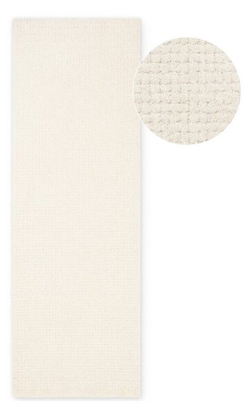 Кремава вълнена пътека 80x250 cm Eloise – Hanse Home