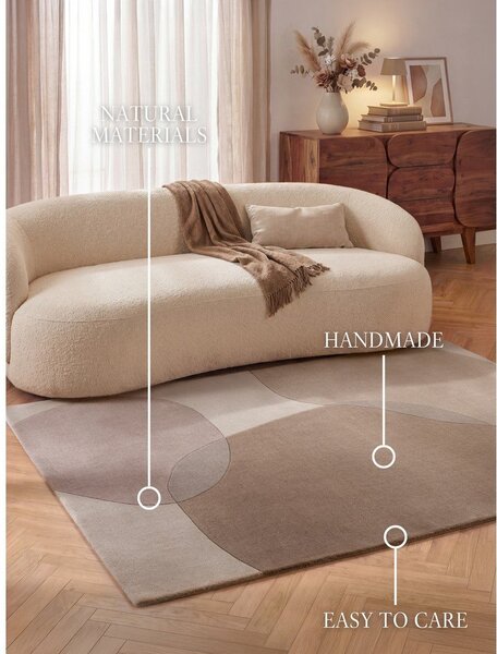 Бежов вълнен килим 120x170 cm Ovia – Villeroy&Boch