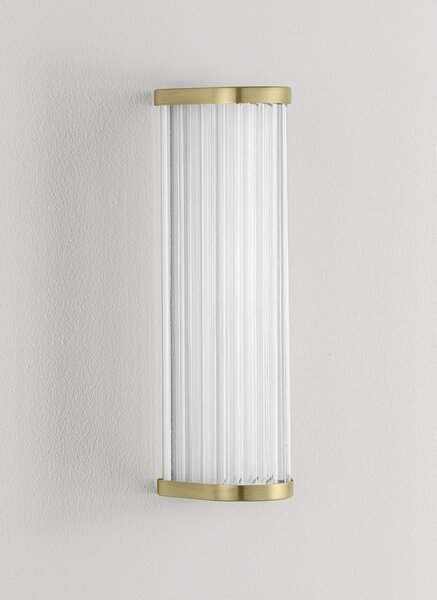 Матово златиста метална LED стенна лампа Vitree – Nova Luce