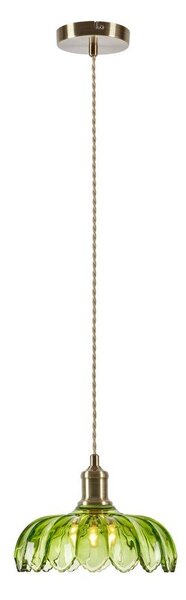 Зелено висящо осветително тяло ø 26 cm Kurage – Markslöjd