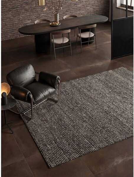 Тъмносив кръгъл килим 80x150 cm Wilma – Villeroy&Boch