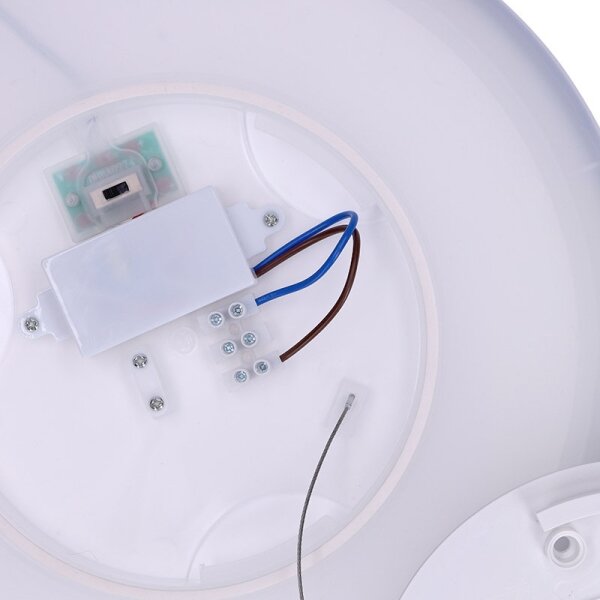 Solight WO826-LED плафон за баня ACATE, 24W/230V, 3000/4000/6000K, диам.29,3cm, IP54