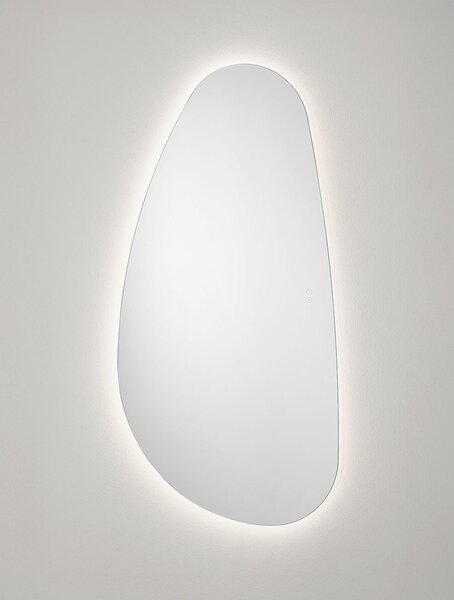 Стенно огледало със светлина 3x140 cm Lorin – Nova Luce