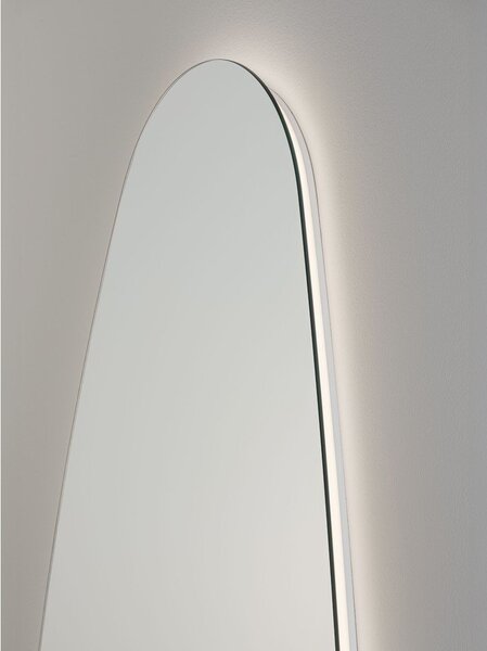 Стенно огледало със светлина 3x140 cm Lorin – Nova Luce