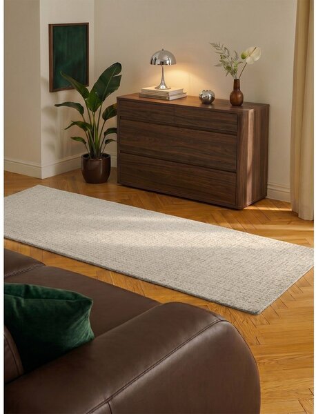 Бежова вълнена пътека 80x250 cm Eloise – Hanse Home