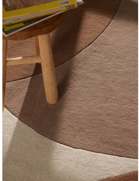 Вълнен килим в цвят кафяв коняк 120x170 cm Ruvia – Villeroy&Boch