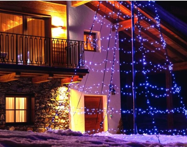 Twinkly TWP750SPP-BEU - RGB LED външна коледна елха 750 LED, 4 m, IP44, Wi-Fi