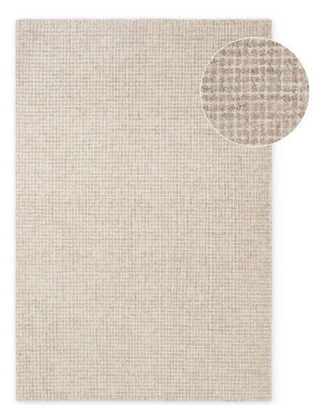 Бежов вълнен килим 120x170 cm Eloise – Hanse Home