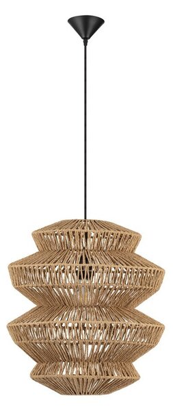 Въжено висящо осветително тяло в естествен цвят ø 40 cm Nua – Nova Luce