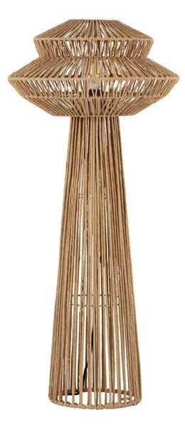 Въжена подова лампа в естествен цвят (височина 90,5 cm) Nua – Nova Luce