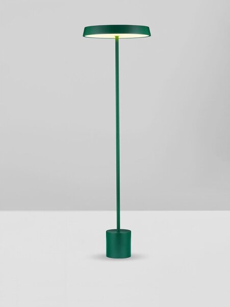 Зелена метална LED подова лампа (височина 136 cm) Vetro – Nova Luce