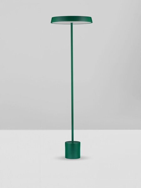 Зелена метална LED подова лампа (височина 136 cm) Vetro – Nova Luce