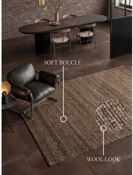 Кафяв кръгъл килим 120x170 cm Wilma – Villeroy&Boch