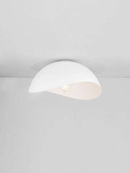 Метално осветително тяло за таван в матово бял цвят Opsi – Nova Luce