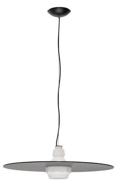 Матово черно стоманено висящо осветително тяло ø 60 cm Lora – Nova Luce