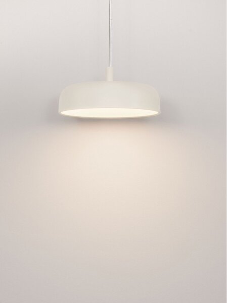 Кремаво алуминиево LED затъмняващо се висящо осветително тяло ø 40 cm Noelia – Nova Luce