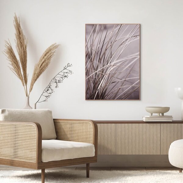 Постер с включена рамка 50x70 cm Mellow Grasses 1 – Malerifabrikken