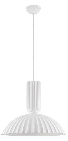Бяло каменно висящо осветително тяло ø 50 cm Ammos – Nova Luce