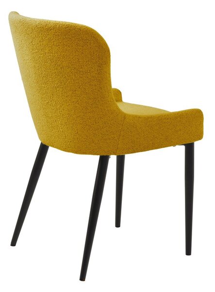Жълт трапезен стол Ontario - Unique Furniture