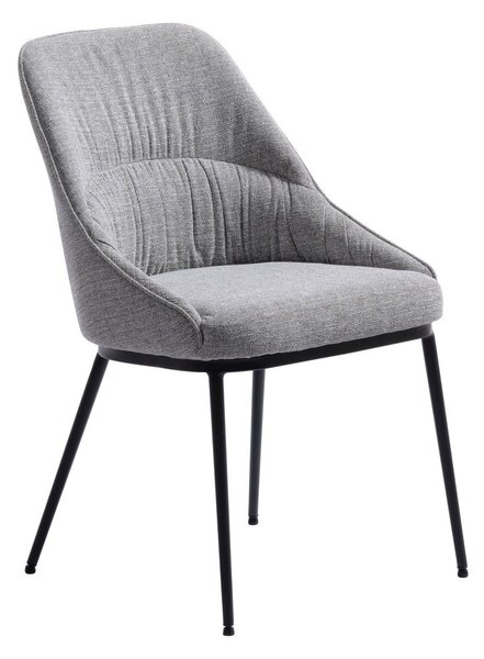 Сиви трапезни столове в комплект от 2 броя Meridian - Unique Furniture