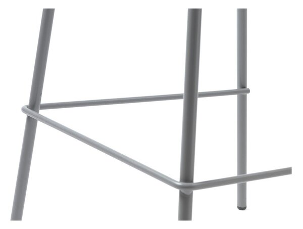 Сив пластмасов бар стол (височина на седалката 67,5 cm) Whitby – Unique Furniture