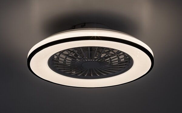 Rabalux 71331 - LED стенно осветление с вентилатор DALFON 48W/230V 3000-6500K+DO