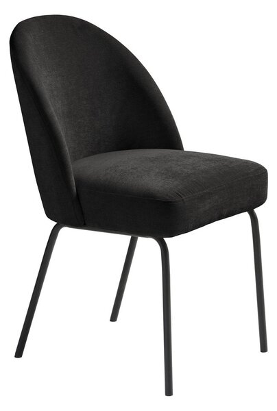 Черен трапезен стол Creston - Unique Furniture