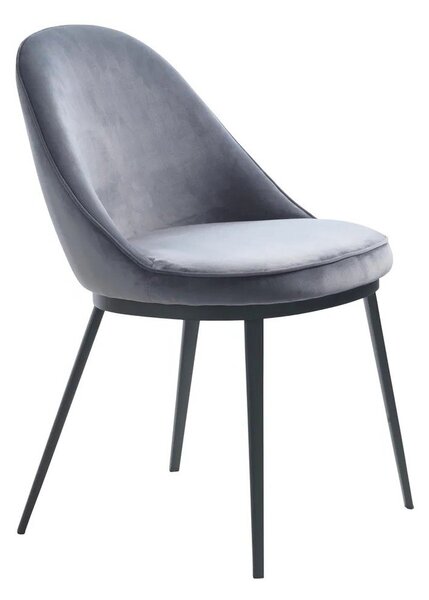 Сив трапезен стол Gain - Unique Furniture