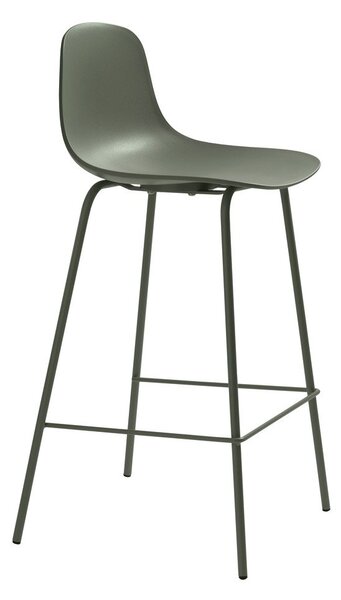 Пластмасов бар стол в цвят каки (височина на седалката 67,5 cm) Whitby – Unique Furniture