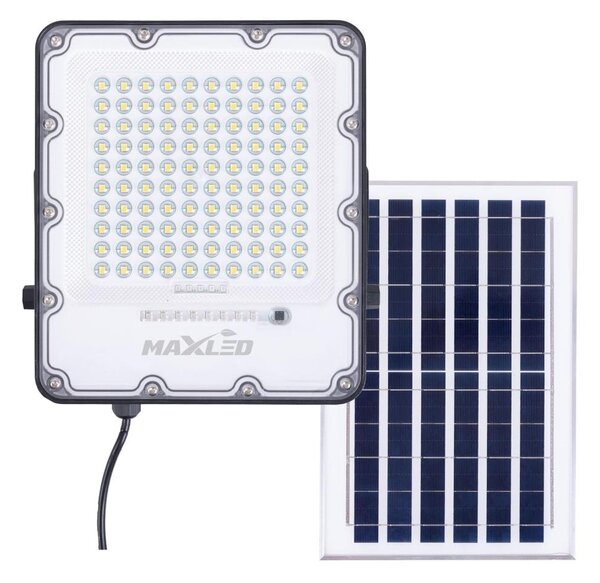 LED Соларен прожектор LED/50W/3,2V 4500K IP65 + дистанционно управление