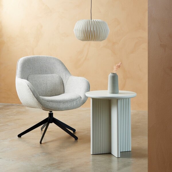 Кръгла странична масичка ø 50 cm Palma – Unique Furniture
