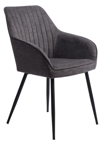 Тъмносив трапезен стол Nolan – Unique Furniture