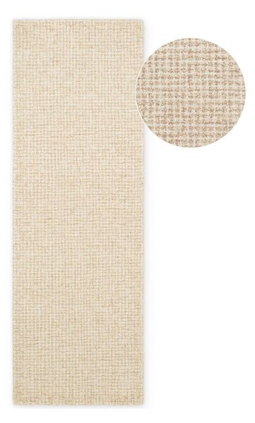 Вълнена пътека в естествен цвят 80x250 cm Eloise – Hanse Home