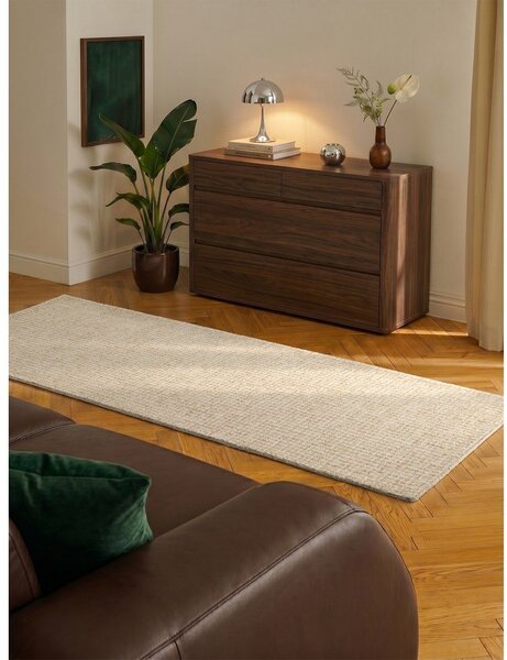 Вълнена пътека в естествен цвят 80x250 cm Eloise – Hanse Home