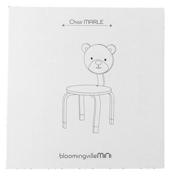 Кафяв детски стол Marle – Bloomingville Mini