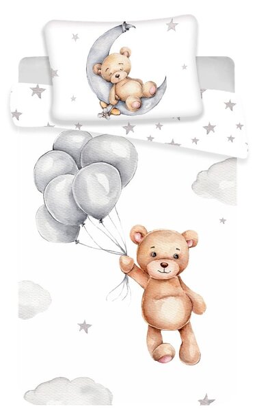 Памучно спално бельо за детско легло 100x135 cm Teddy Bear - Jerry Fabrics