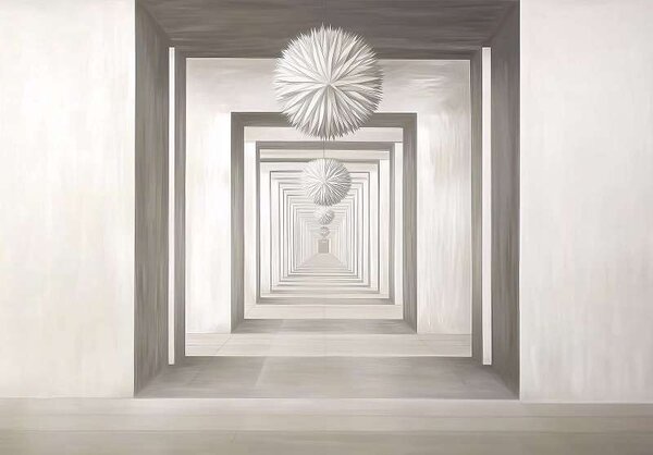 15619 - 3D тапет коридор