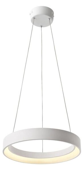 Redo 01-671 - LED Пендел LOOP LED/38W/230V Ø 45 см бял