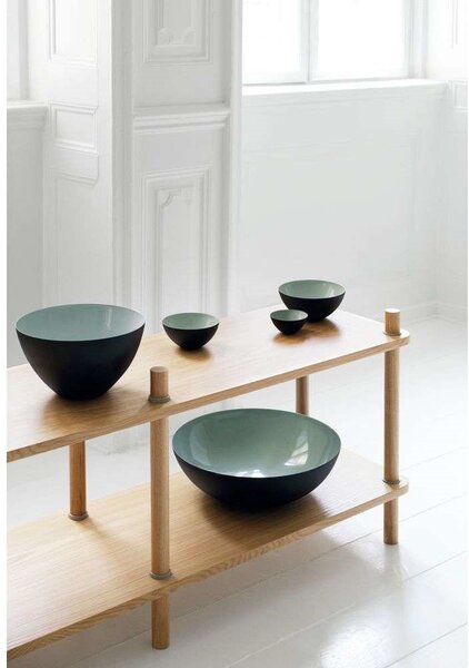 Normann Copenhagen - Krenit Bowl Ø16 Прашни Зелено Normann Copenhagen