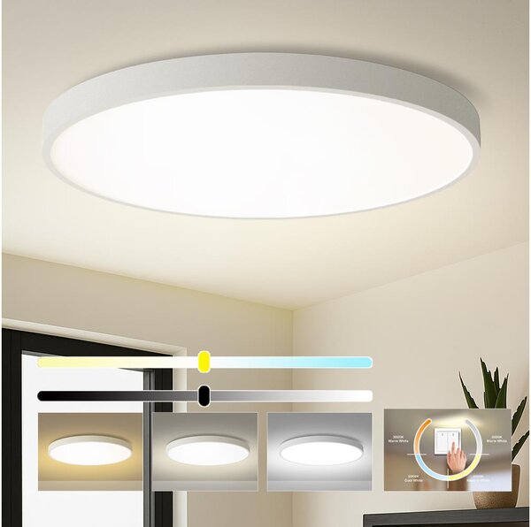 Brilagi - LED таванно осветително тяло POOL LED/180W/230V 3000/4000/6000K диаметър 120 см бяло