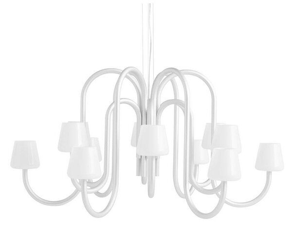 HAY - Apollo 1065 Chandelier Alu/White Opal HAY