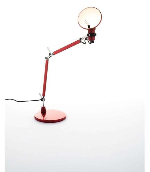 Artemide - Tolomeo Micro Настолна Лампа Червено Artemide